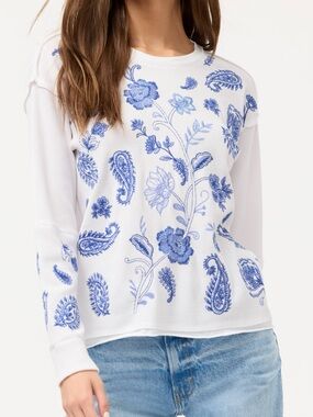 Johnny Was Daniella Embroidered Thermal